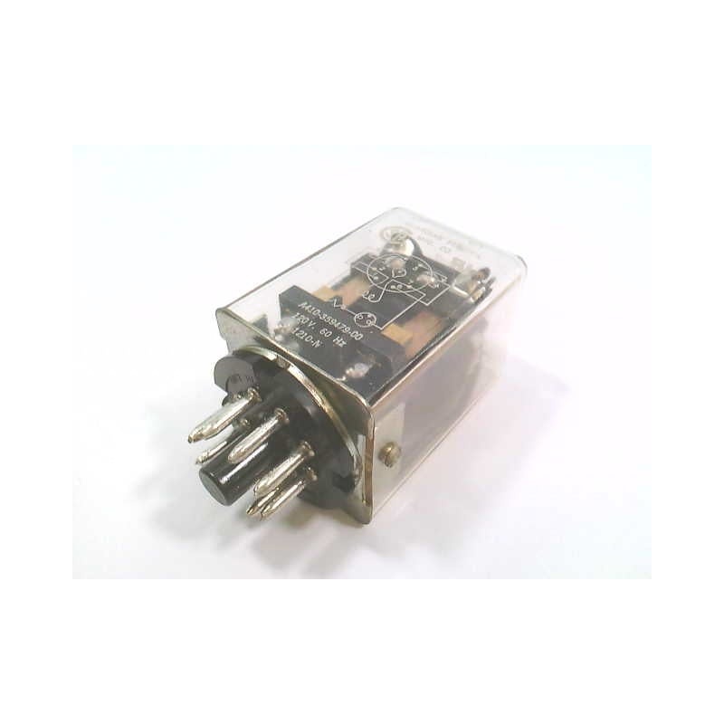 Закрытое вставное реле Guardian Electric Co 1210N-2C-120A
