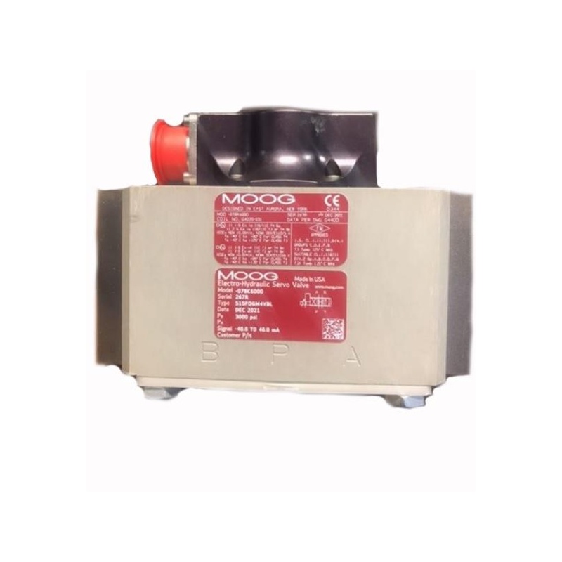 Сервоклапан / электрогидравлический Moog 078K600D