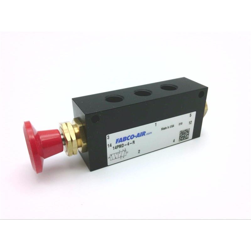 Кнопка для монтажа на панель Fabco 14PMD-4-R