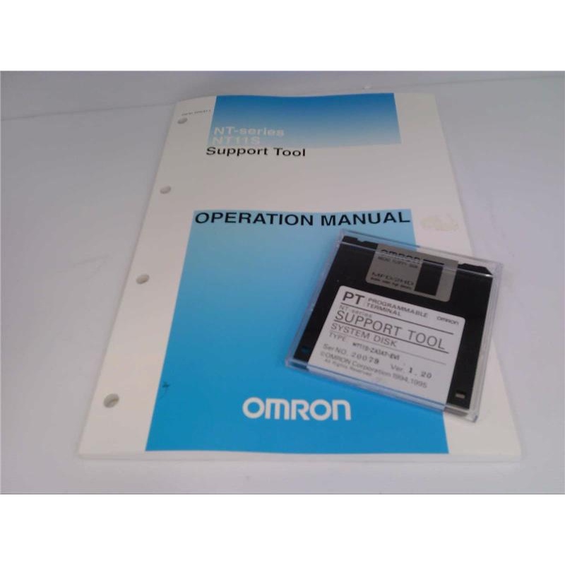 Системный диск с инструментами поддержки Omron NT11S-ZA3AT-EV1