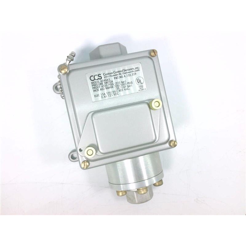 Реле давления Custom Control Sensors 604GA5