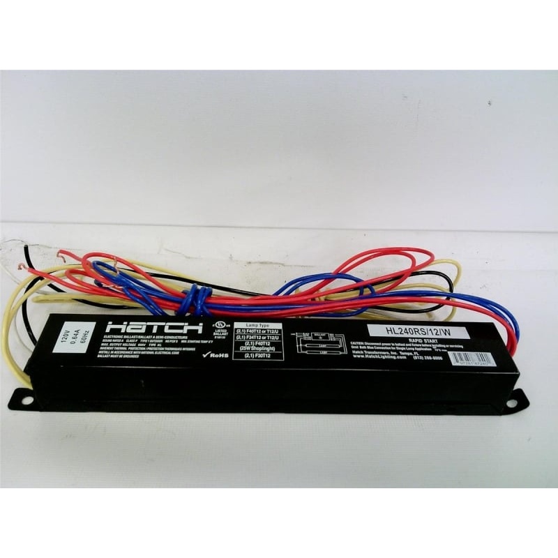 Балласты и трансформаторы зажигания Hatch HL240RS/12/W
