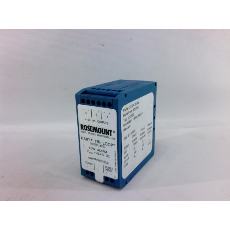 Кондиционеры сигналов и передатчики Emerson 333DC2N306