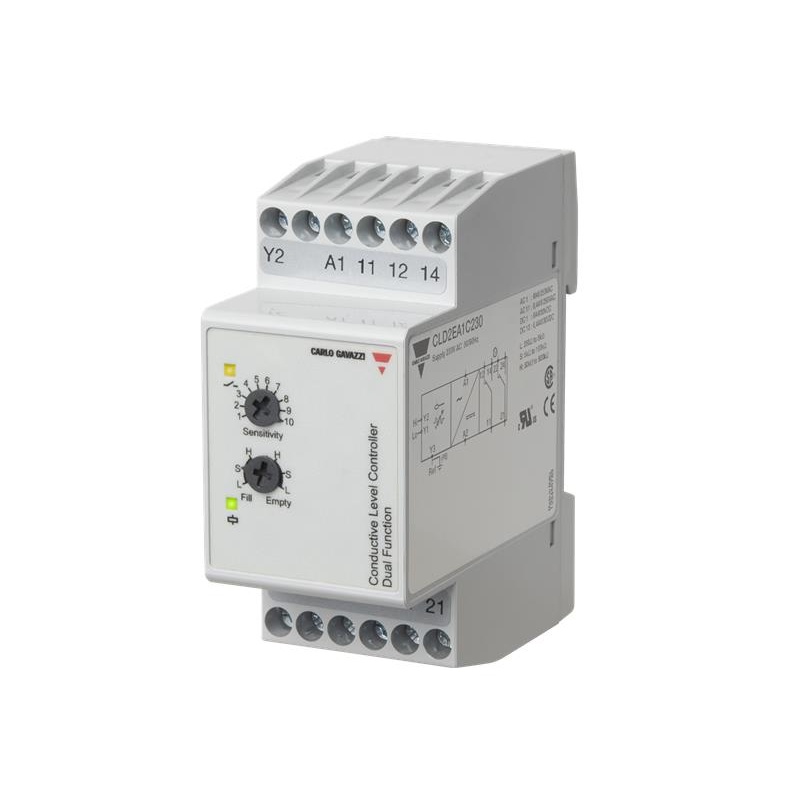Контроллер уровня жидкости Carlo Gavazzi CLD2EA1C230