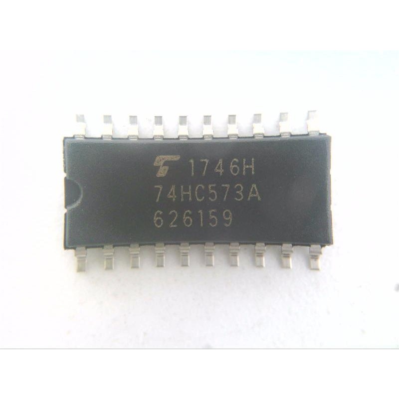 Восьмеричная защелка D-типа с трехпозиционным выходом TC74HC573AF