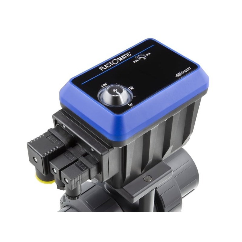Шаровые краны Plast-O-Matic TCAFE5-1-200EPT-CP