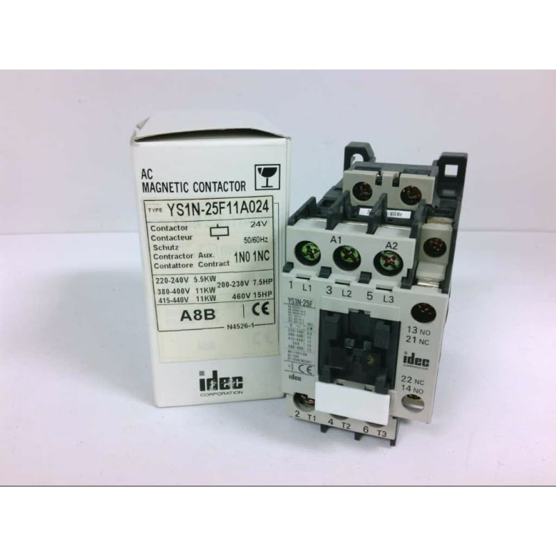 Электрические контакторы Idec YS1N25F-11A024