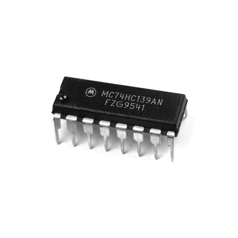 Двойной D-флип-флоп MC74HC139AN