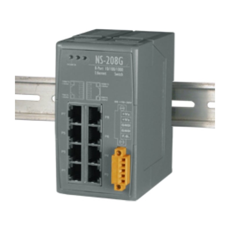 Концентратор коммутатора ETHERNET ICP DAS USA NS-208G