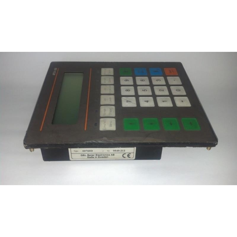 Интерфейс оператора Beijer Electronics 00760D