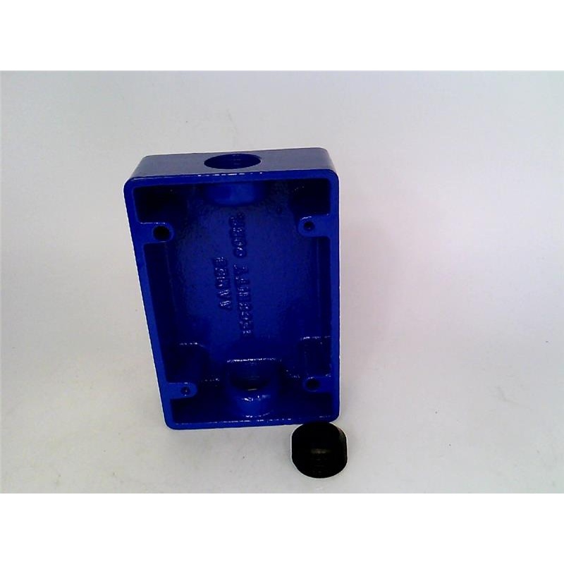 Синяя коробка для поверхностного монтажа Security Door Co 491-BB