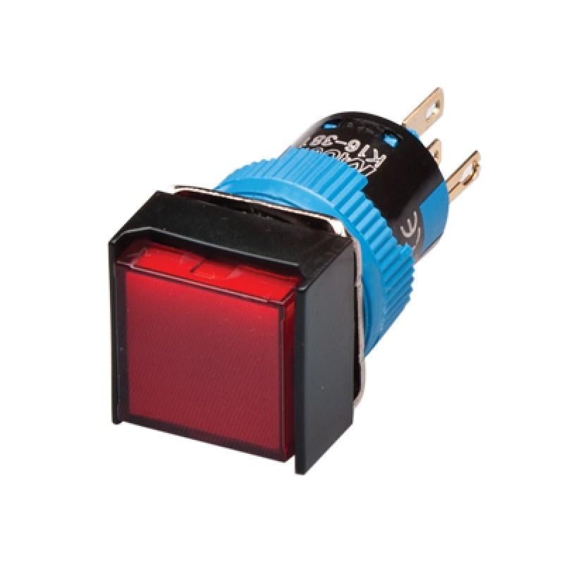 Нажимная кнопка K16-281-R-24VDC