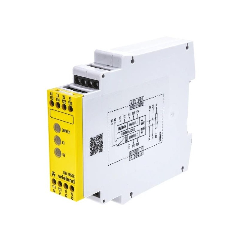 Реле безопасности аварийной остановки Wieland R1.188.0450.1