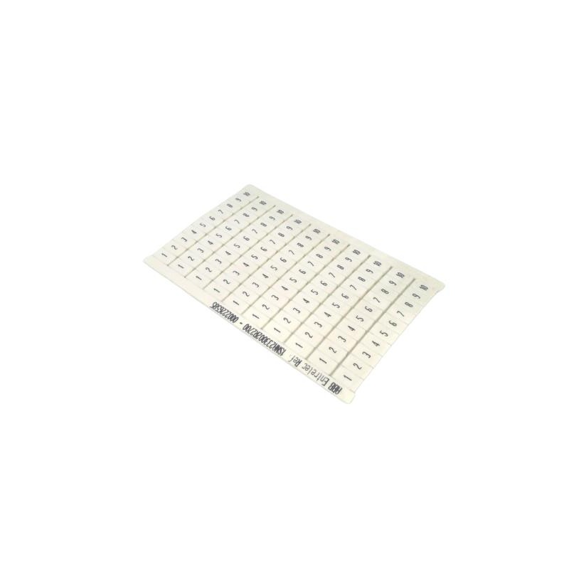 Маркеры клеммной колодки ABB 1SNA233002R2700