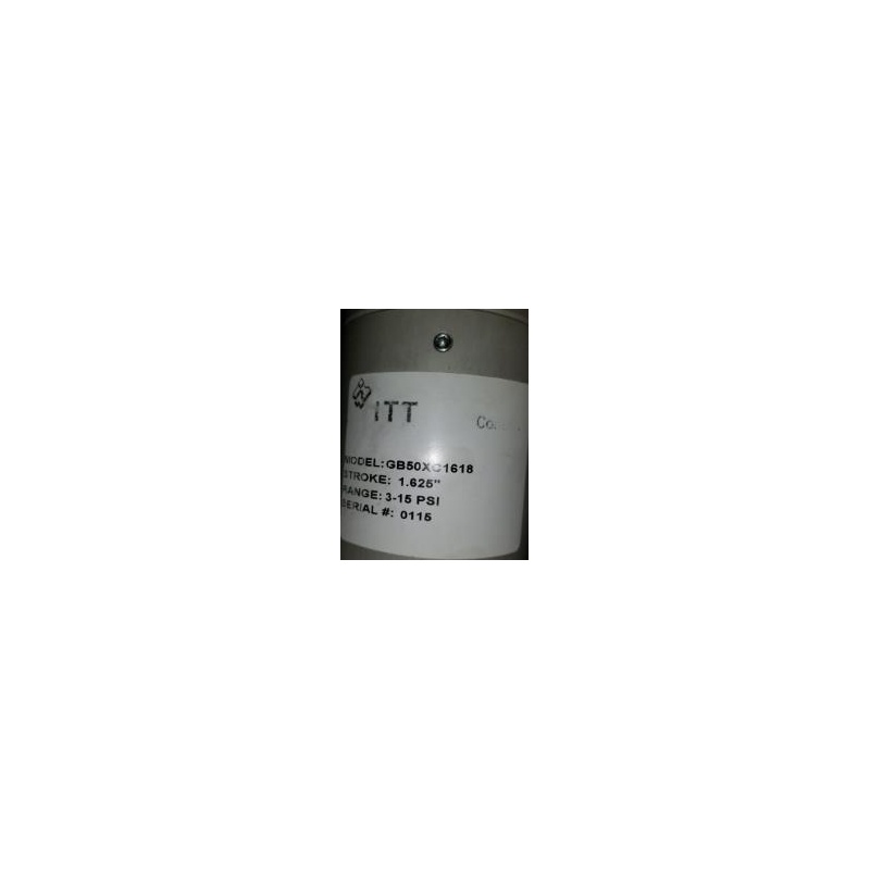 Пневматические поршневые приводы ITT GB50XC1618
