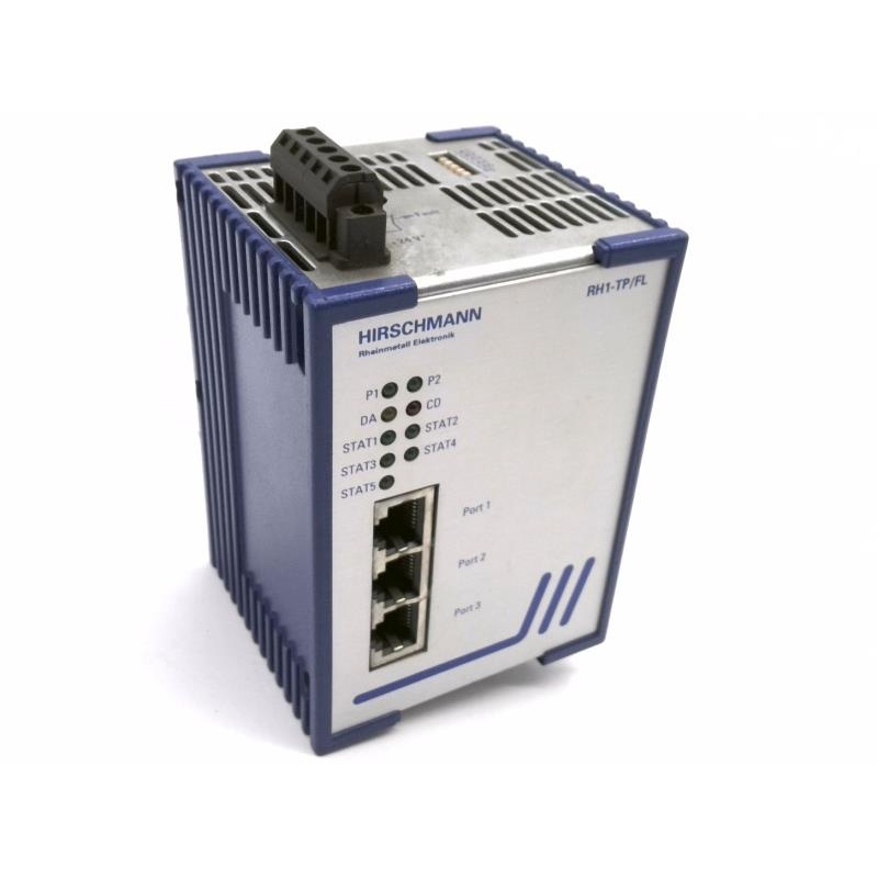 Промышленный железнодорожный концентратор ETHERNET RH1-TP/FL
