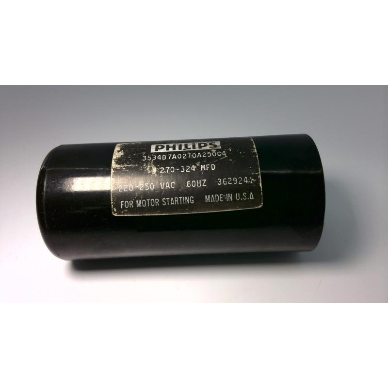 Конденсатор для запуска двигателя 270-324-MFD 220-250 VAC