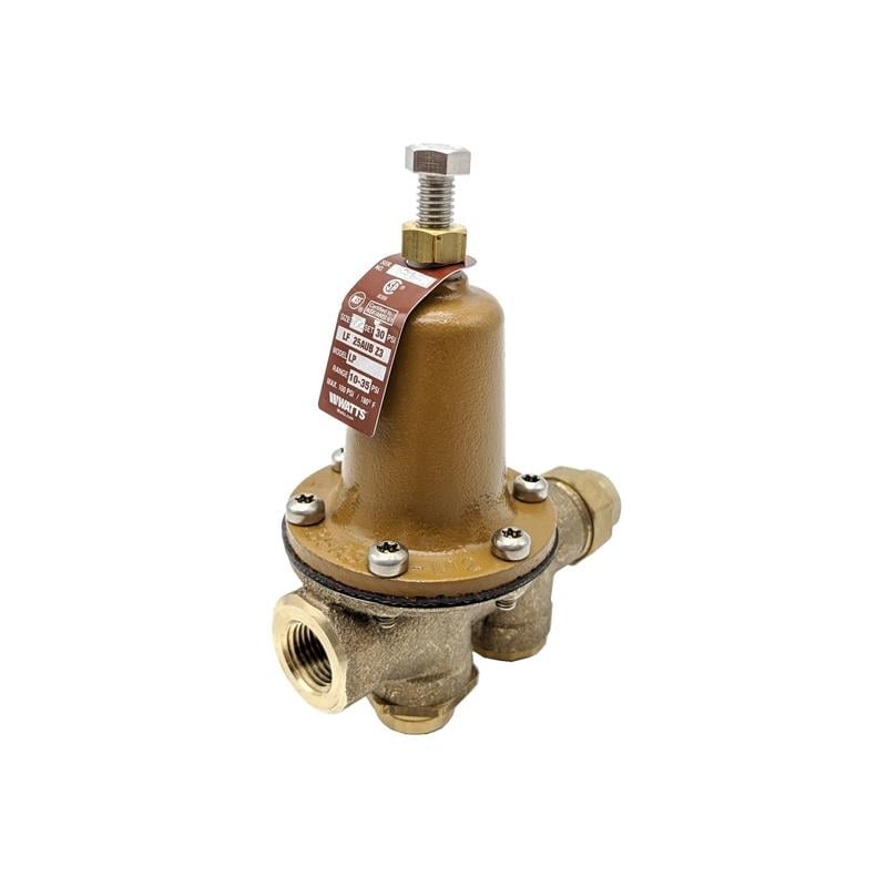 Редукционный клапан давления воды Watts Fluidair 1/2LF25AUB-LP-Z3