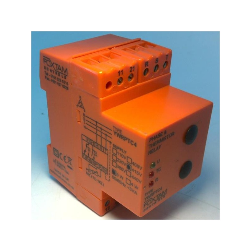 Фазовое и термисторное реле Nortonics Foxtam Limited YWRPTC4/415V/3W
