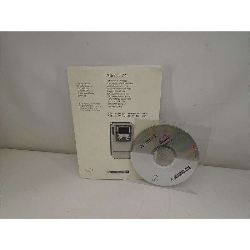 Руководство ALTIVAR и диск CD 71PTF-SA