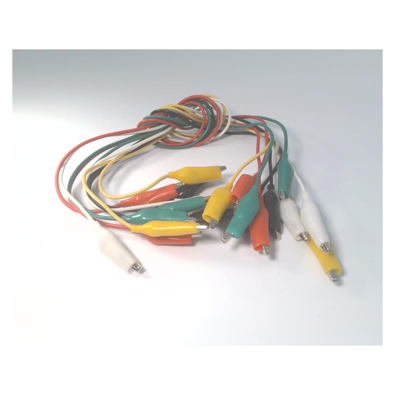 Изолированный тестовый провод «крокодил Mueller Electric BU-00287