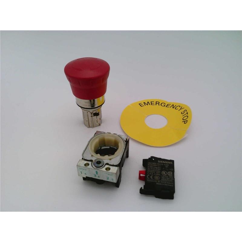 Аварийный стоп Siemens 3SU1150-1HB20-1CG0