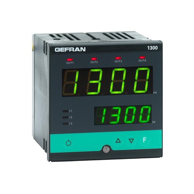 Контроллер температуры/процессора Gefran 1300-RDCR-01-0-1