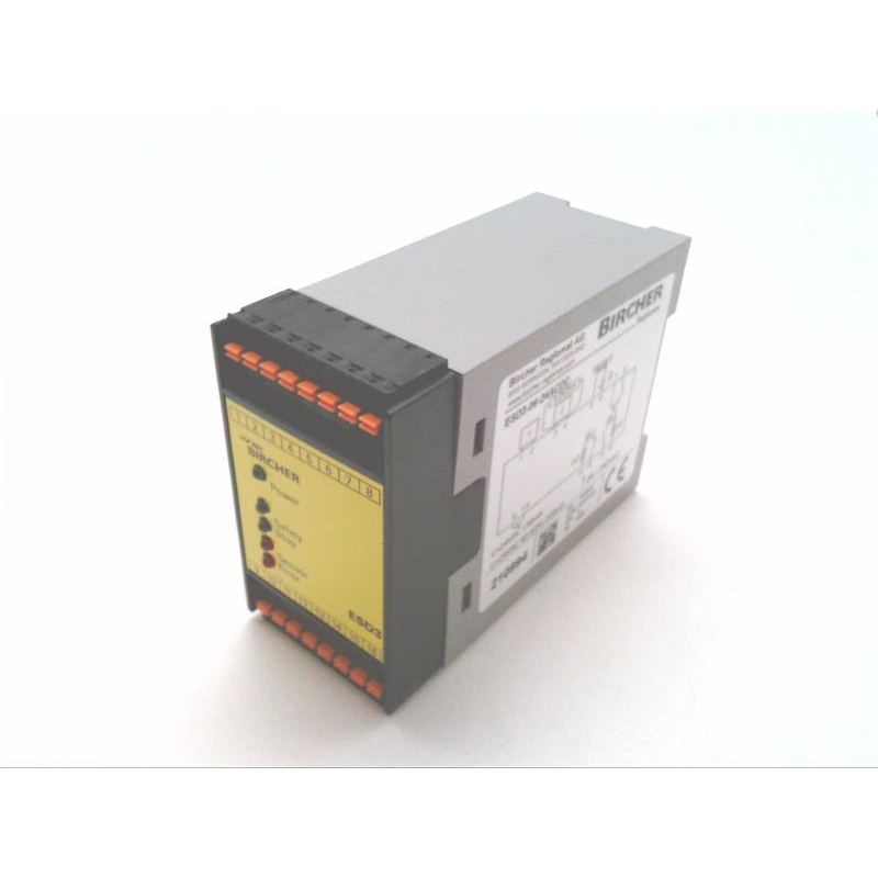 Контроллер коврика с дистанционным сбросом Bircher ESD3-06-24VAC/DC