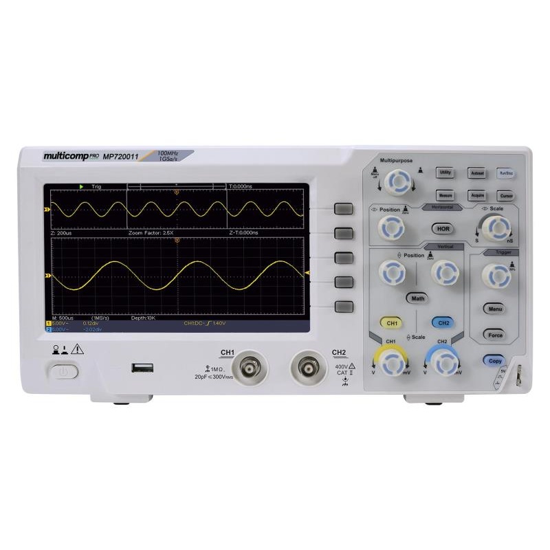 Осциллографы Multicomp MP720011 US
