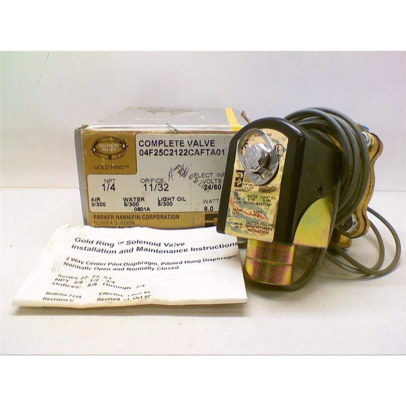 Соленоидные клапаны Parker 08F23C2140ACFTA01