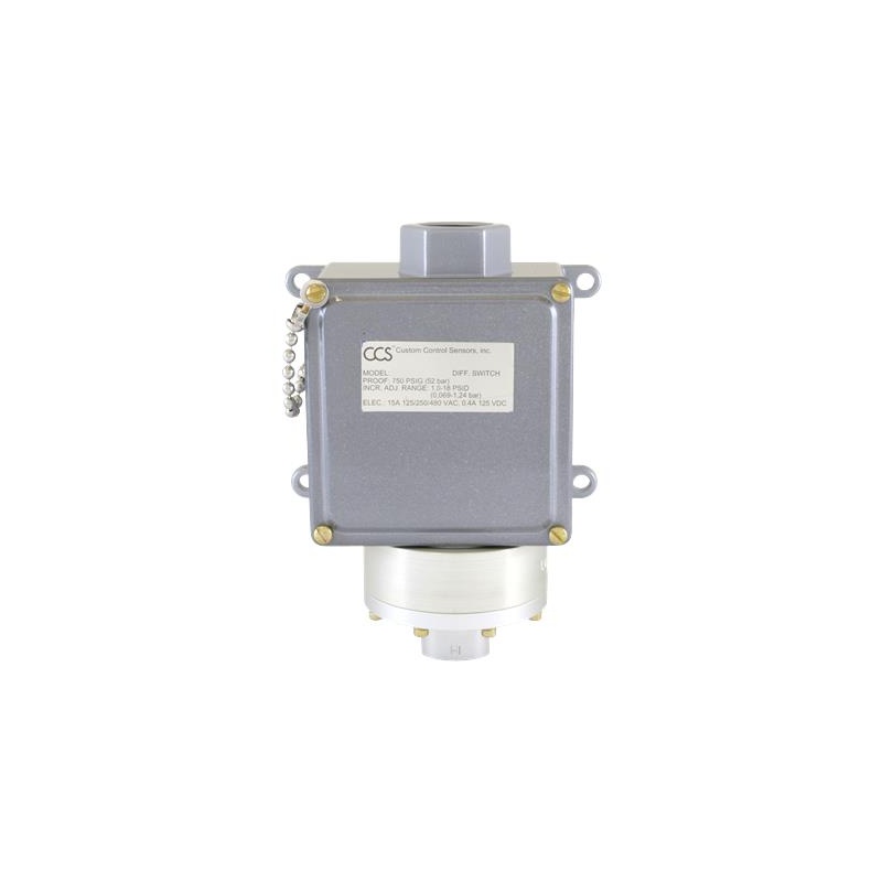 Контроль давления Custom Control Sensors 604DJ2