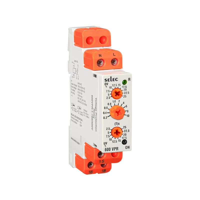 Реле защиты по напряжению Selec 600VPR-1-170/290-CU
