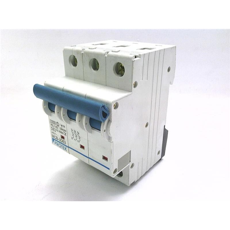 Автоматические выключатели для монтажа на дин-рейку Protek MCB-3D63