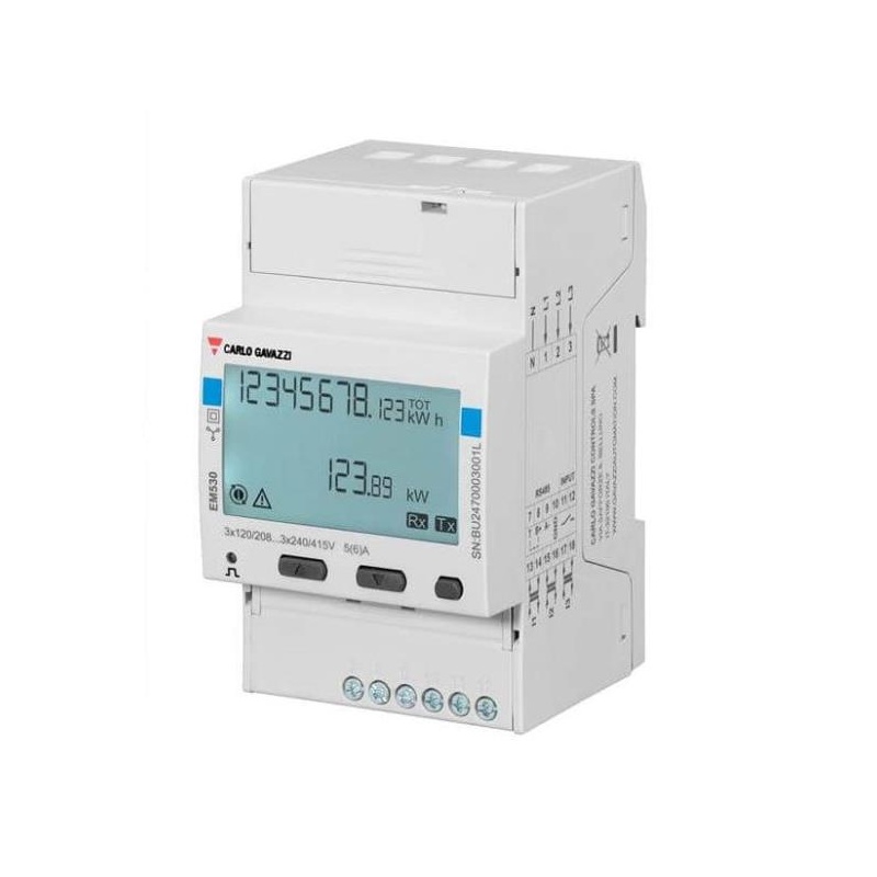 Измеритель энергопотребления Carlo Gavazzi EM530DINAV53XS1PFB